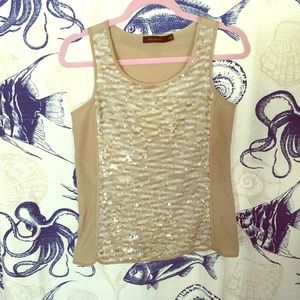 🛍 10 for $20 The Limited Tank Sequined XS